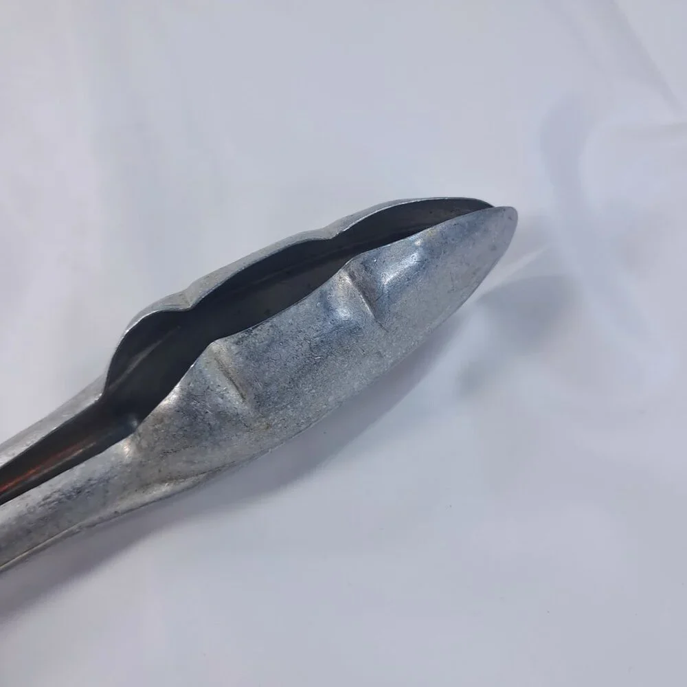 Coca-Cola Ice Tongs Aluminum Embossed Drink In Bottles St. Paul Coke 1940's‎